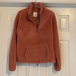 Sherpa pullover